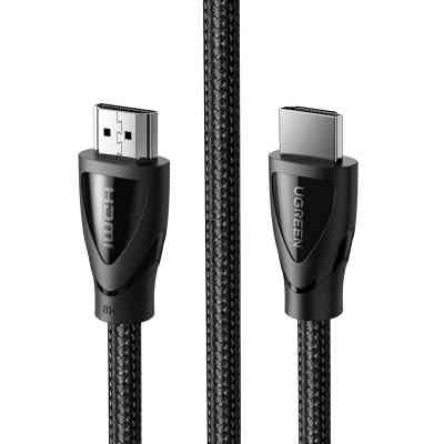 Кабель мультимедійний HDMI M to HDMI M 1.5m braided HD140 black Ugreen (80402) Вінниця