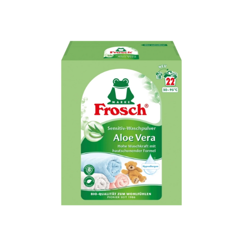 Пральний порошок-концентрат FROSCH Колор Алое вера 1450 г Київ - фото 1