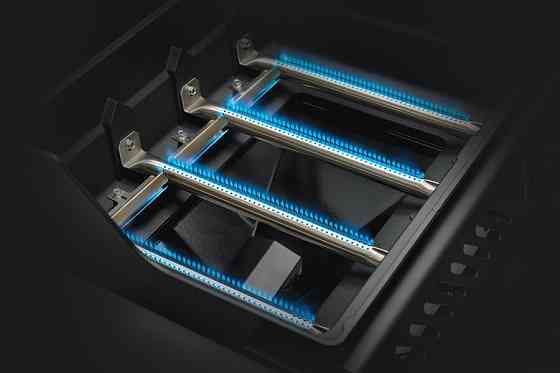 Газовый гриль Napoleon Freestyle 425 с боковой конфоркой Sizzle Zone, графитовый F425SIBPGT-RU Код: 010092 Ровно