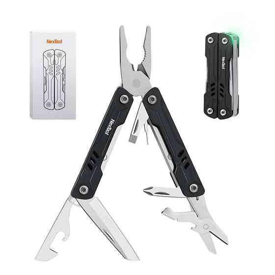 Мультитул NexTool Mini Sailor Pliers S11 черный Ровно