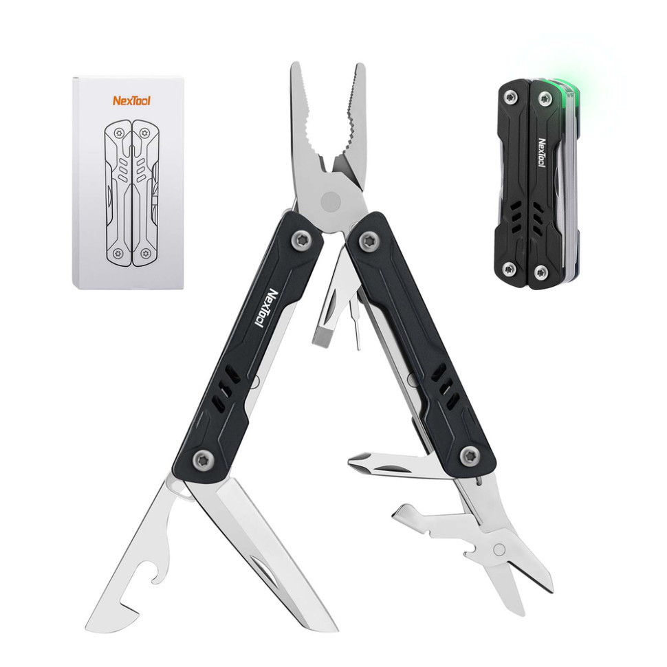 Мультитул NexTool Mini Sailor Pliers S11 черный Ровно - изображение 2