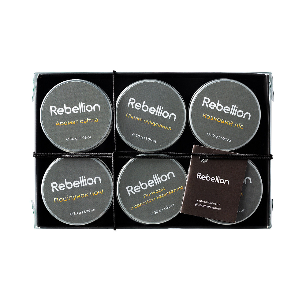 Набор мини-свеч Арома Путешествие Rebellion Киев - изображение 2