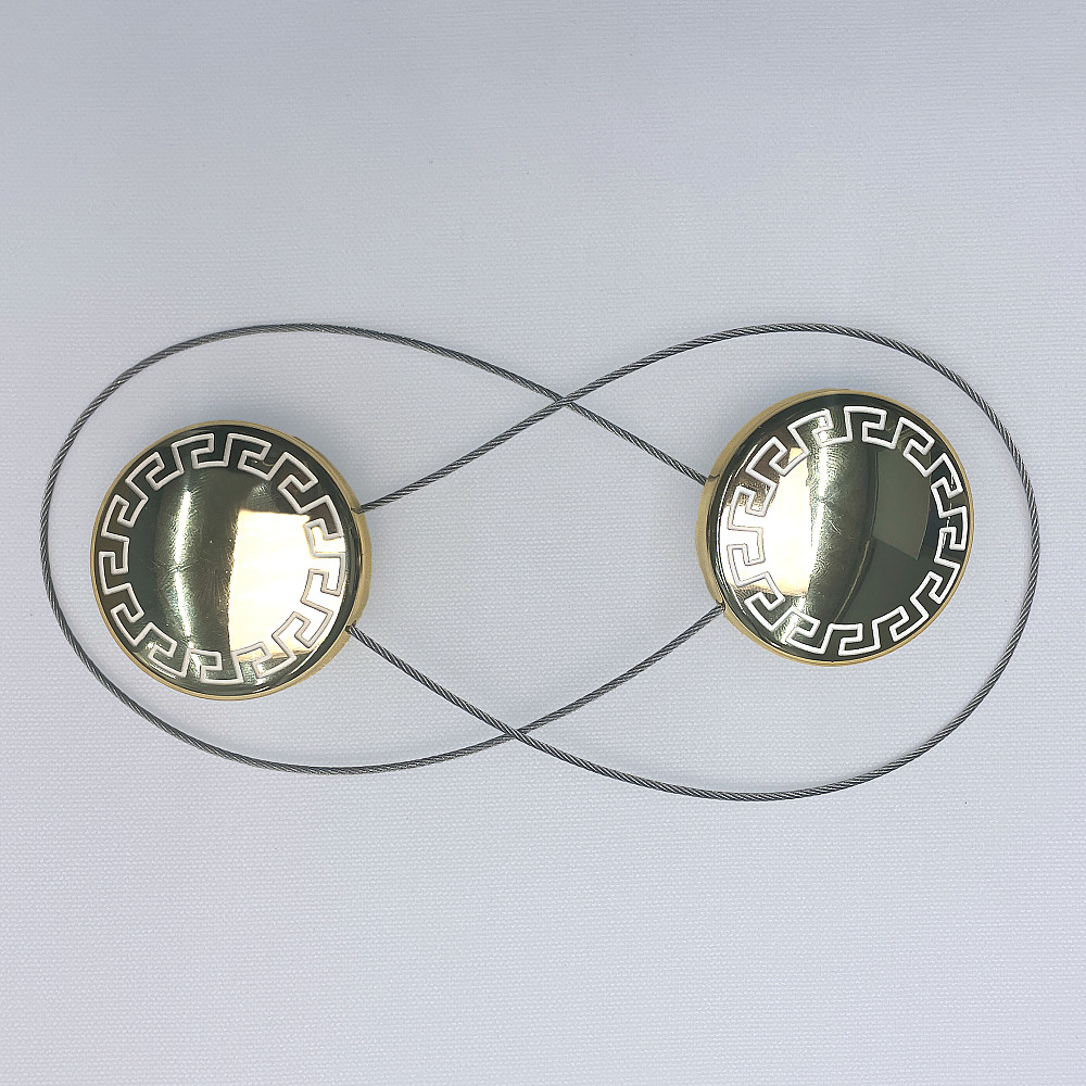 Магниты для штор и гардин Афина 2 шт Золотистый (81-270) Киев - изображение 6