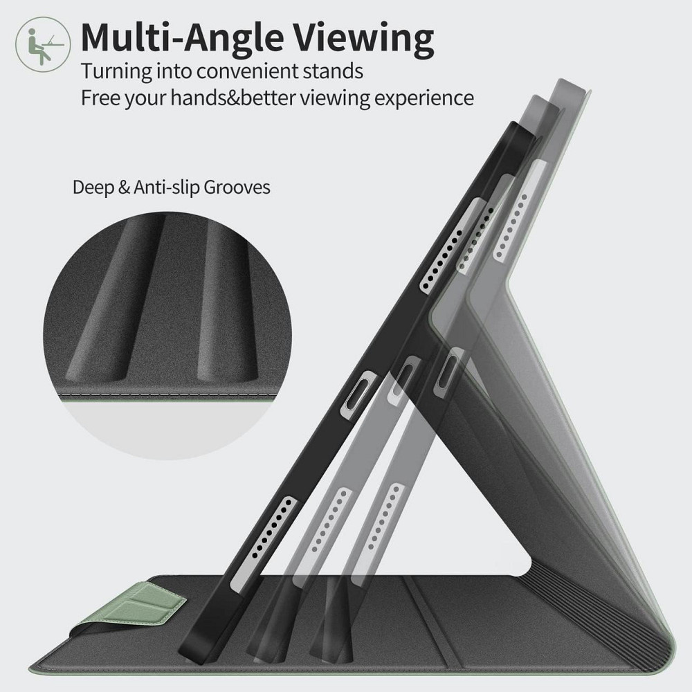 Защитный чехол-книжка Holimet для iPad Air 5 2022/Air 4 2020 10.9/iPad 4-го поколения 10.9/iPad Pro 11 2018 Днепр - изображение 7