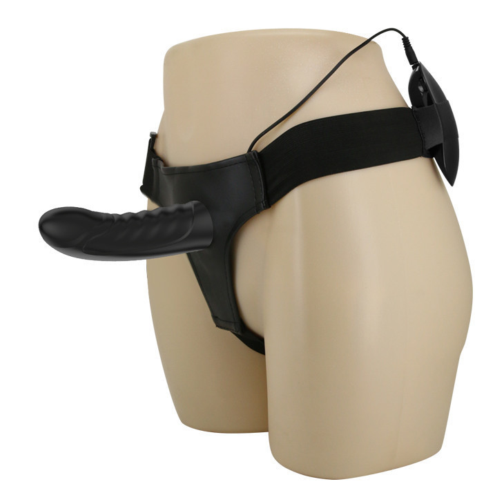 Страпон - Pretty Love Marvin Vibrating StrapOn Harness Black, 16.2 см Sex Aura Київ - фото 9