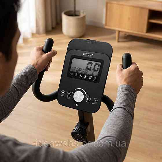 Горизонтальний велотренажер Gymtek XBR5000 магнітний чорний Київ