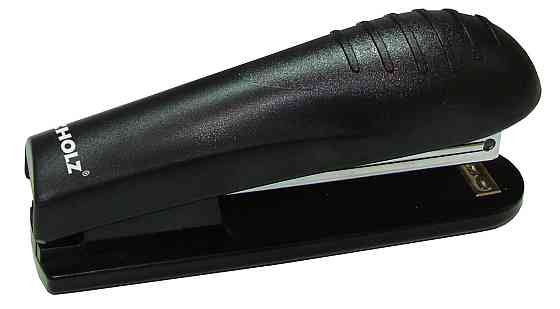 Степлер пластиковий №10 (15 арк.) "Scholz" 60 мм. чорний, 4034-09SCH, шт Київ