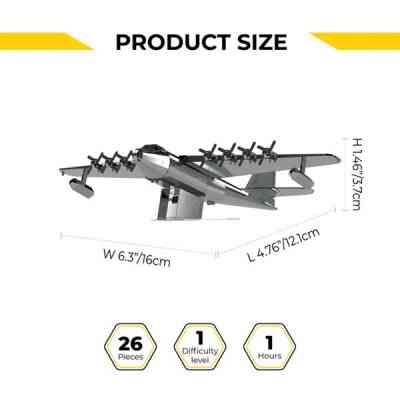 Конструктор Metal Time Колекцiйна модель Spruce Goose Airplane Літак (MT081) Вінниця