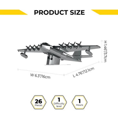 Конструктор Metal Time Коллекционная модель Spruce Goose Airplane Самолет (MT081) Винница - изображение 2