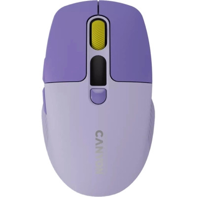 Мышка Canyon MW-26 LCD Silent Wireless/Bluetooth Violet (CNS-CMSW26V) Винница - изображение 1