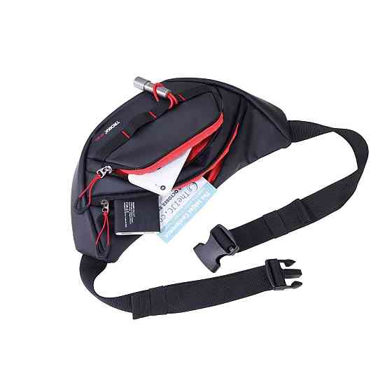 Сумка поясная Troika Hip Bag брезент Серый Винница