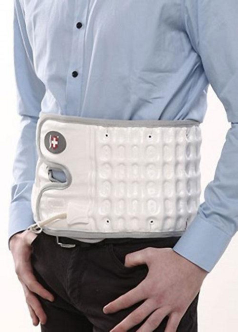 Надувний корсет від остеохондрозу Doctor-101, пневмокорсет для спини та попереку подвійний посилений Twin (TW-PNC-2) Дніпро - фото 2