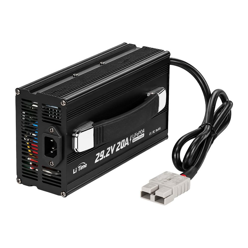 Зарядний пристрій для акумуляторних батарей LiFePO4 29.2V/20A LiTime L24V20A-BCHA-X (44-00539) Киев - изображение 3