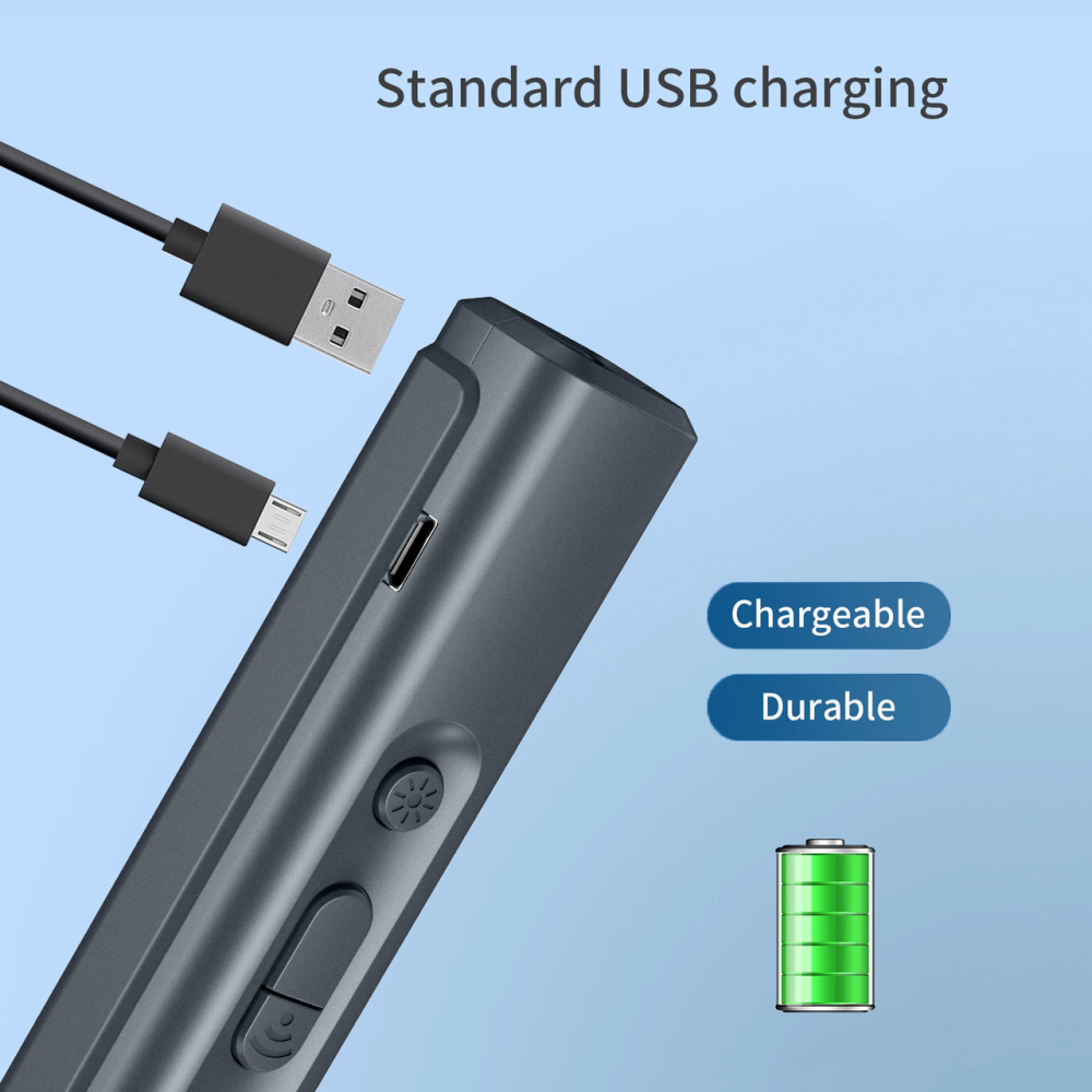 Відлякувач собак Ultrasonic N11 + ультрафіолетовий ліхтарик Type-C Київ - фото 5