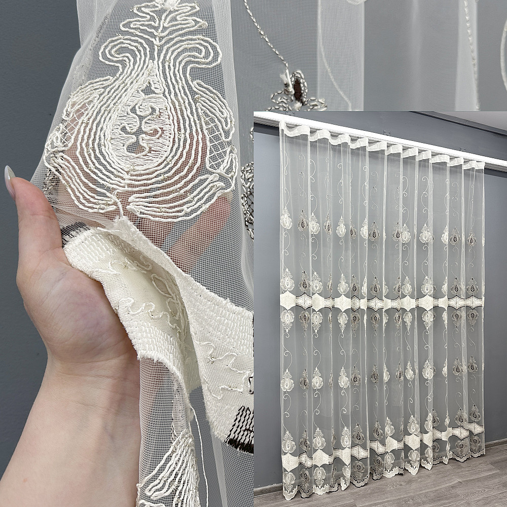 Тюль VR-Textil 1617т Фатин 