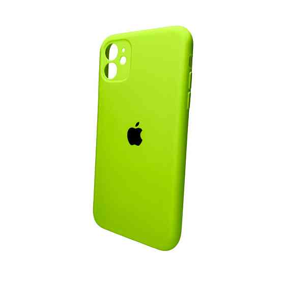 Чохол для смартфона Silicone Full Case AA Camera Protect for Apple iPhone 11 Pro кругл 24,Shiny Green Киев