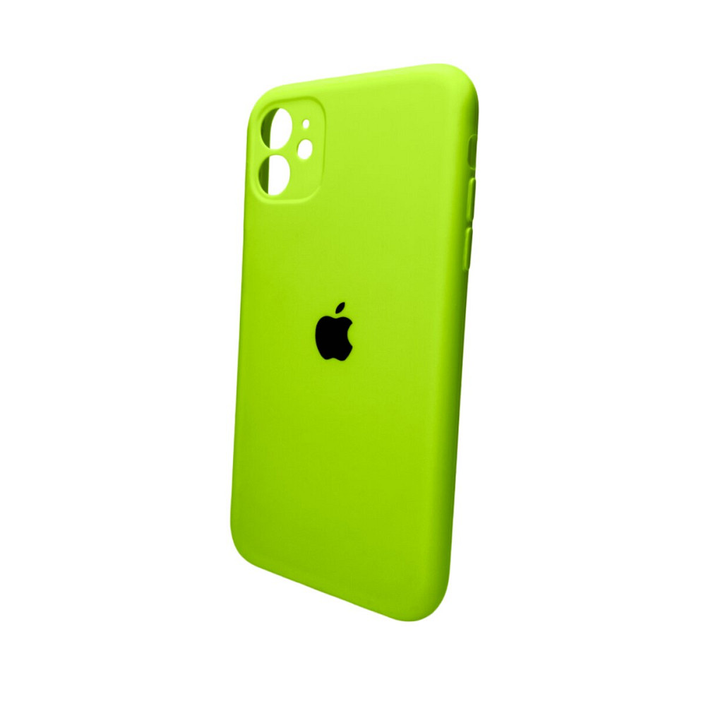 Чохол для смартфона Silicone Full Case AA Camera Protect for Apple iPhone 11 Pro кругл 24,Shiny Green Киев - изображение 1