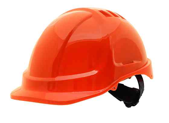 Каска защитная строительная Sizam Safe-Guard 2210 красная Ровно