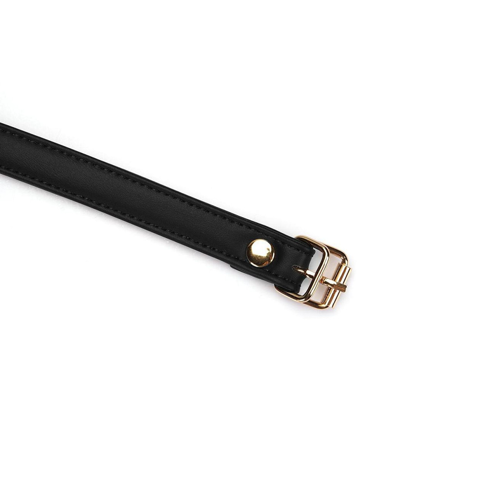 Маска на глаза Liebe Seele Black Organosilicon Blindfold, экокожа Sex Aura Киев - изображение 4