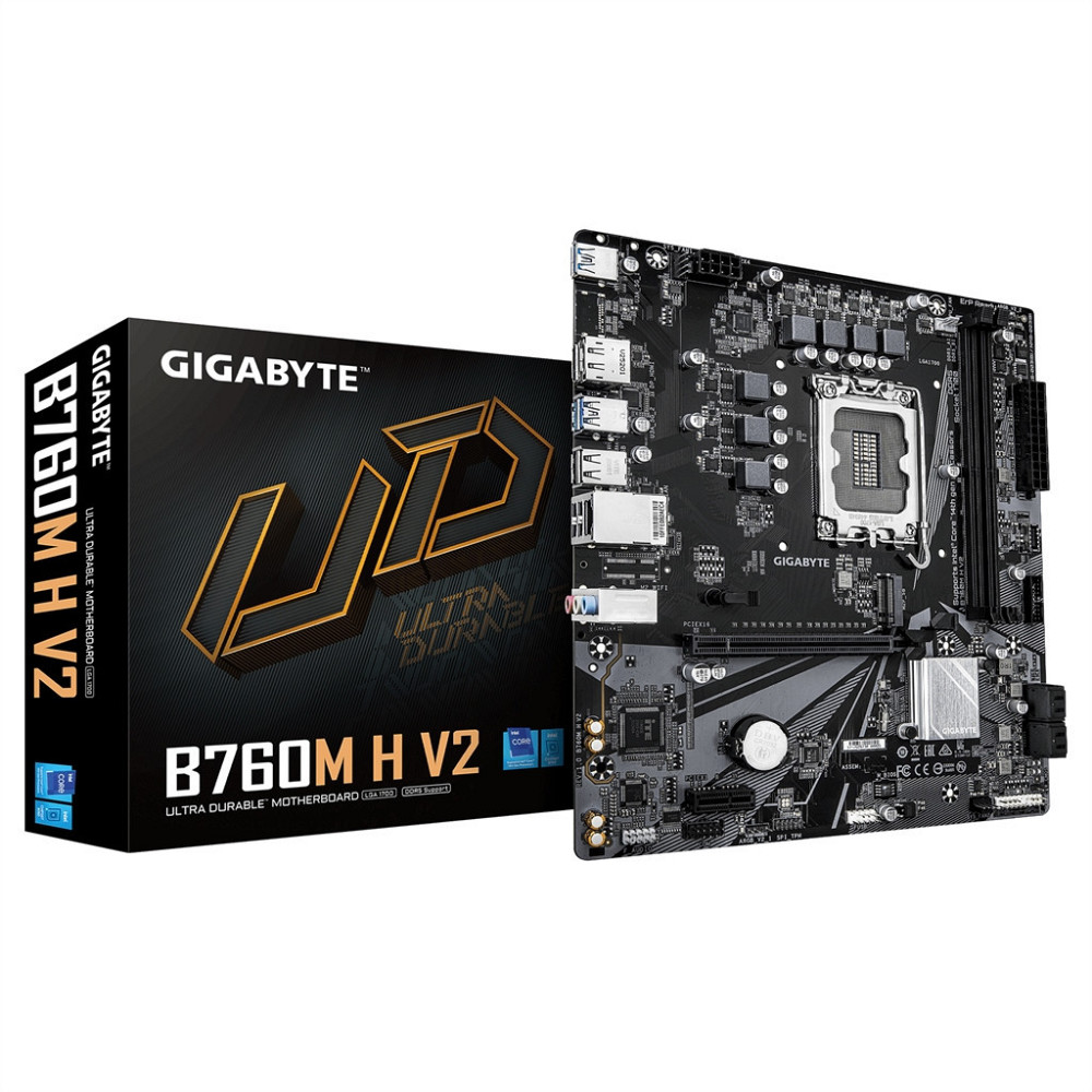 Материнська плата Gigabyte B760M H V2 Socket 1700 ( 10789 ) Харків - фото 5