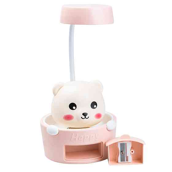 Shenzhen Дитяча настільна лампа з точилкою для олівців Рожева HP12268P Київ