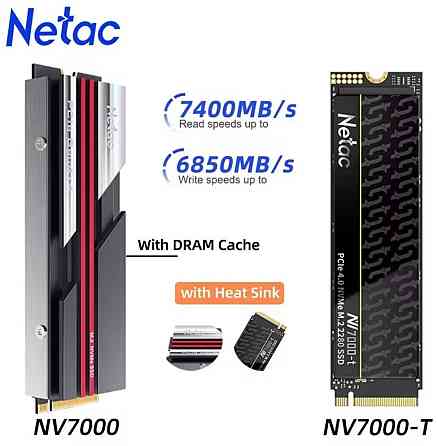 SSD M2 NVMe 1-2 Tb 7300MB/s PCIE 4.0 Netac NV7000 Fanxiang S880 PS5. Харків