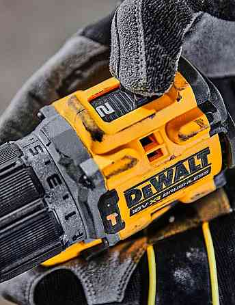 Дрель-шуруповерт аккумуляторная ударная DeWALT DCD805NT 18 В, 90 Нм, без АКБ и ЗУ, TSTAK Киев