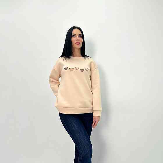 Жіночий базовий батник на флісі "Wanda" Турція оптом | Батал Київ