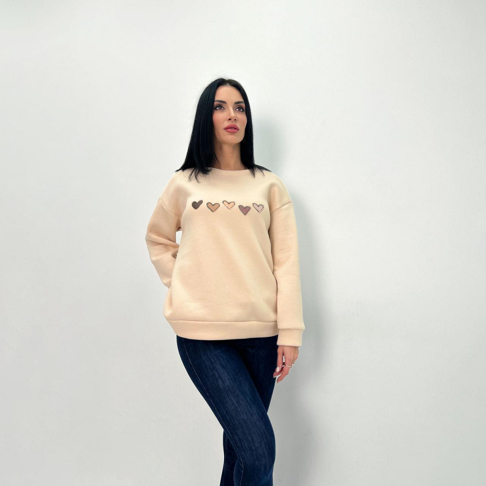 Жіночий базовий батник на флісі "Wanda" Турція оптом | Батал Київ - фото 2