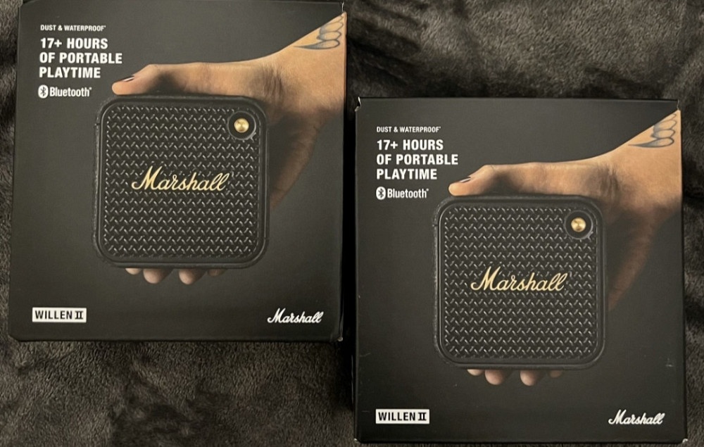Колонка Marshall Willen II Black and Brass Київ - фото 3