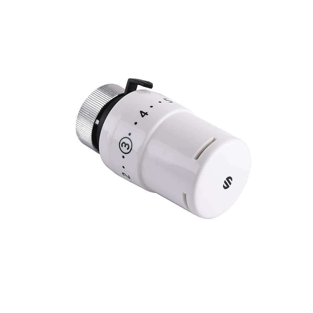 Набір Крани радіаторні кутові ARCO 1/2″ подача + зворотка+ термоголовка KC001 KCТ01 М30 Тернопіль - фото 3