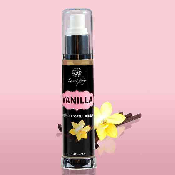 Лубрикант VANILLA HOT EFFECT KISSABLE LUBRICANT 50 ML Sex Aura Київ