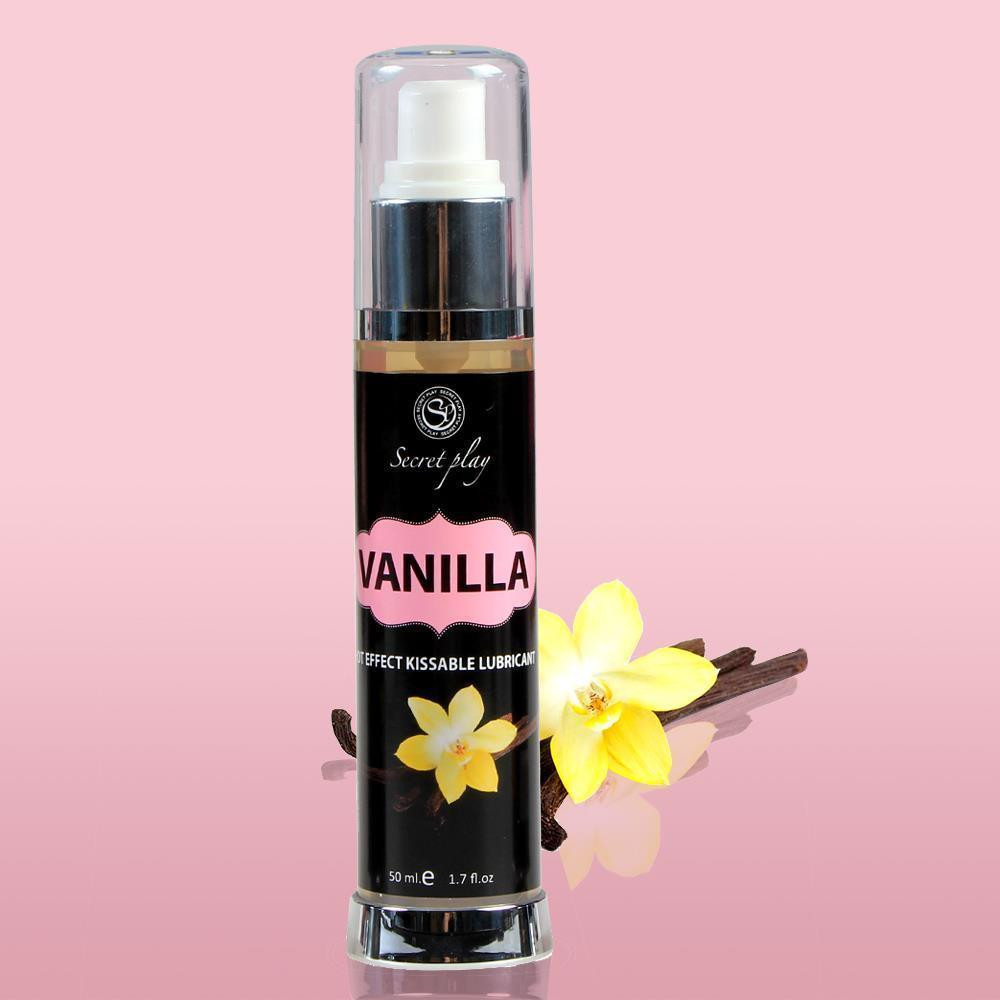 Лубрикант VANILLA HOT EFFECT KISSABLE LUBRICANT 50 ML Sex Aura Київ - фото 3