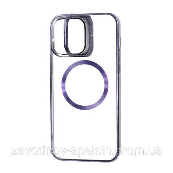 Iphone 14 13 Чохол Магнітне кільце Підставка (Deep Purple) Одеса