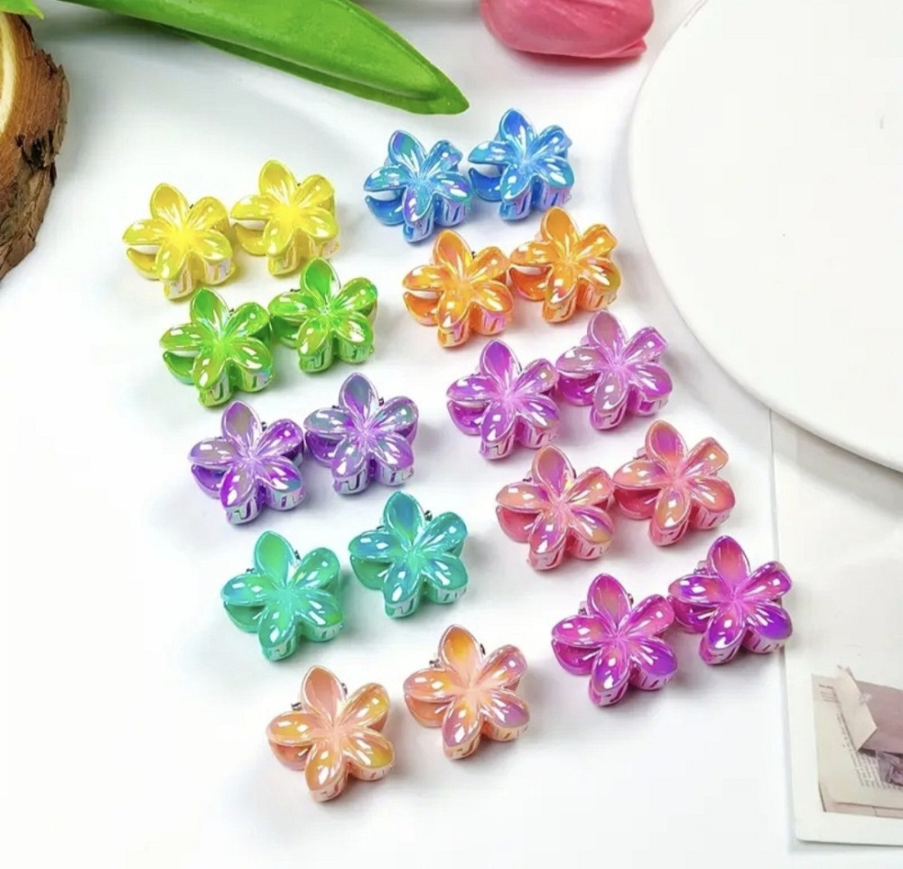 Комплект заколок квітки 20 шт (2,5 см) Сміла - фото 4