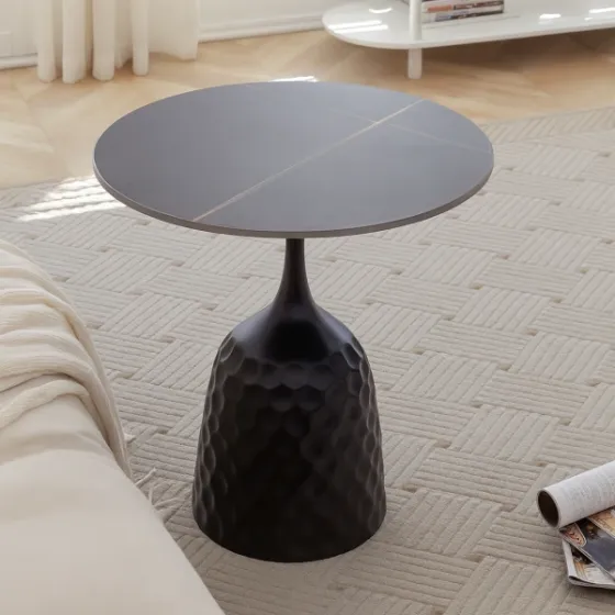 Журнальний столик з металевою основою та керамічною стільницею Лола Дніпро