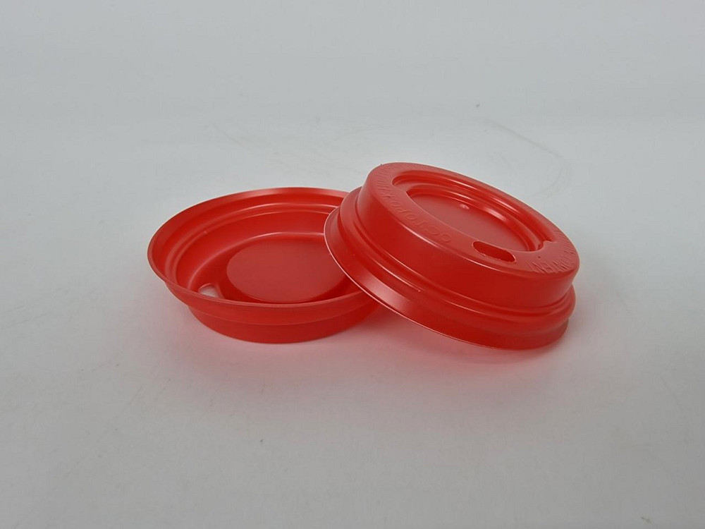 Кришка на склянку паперовий Ф72 (гар) червона Харків (на 180 гофра (Харків)) (100 шт.) Харків - фото 4