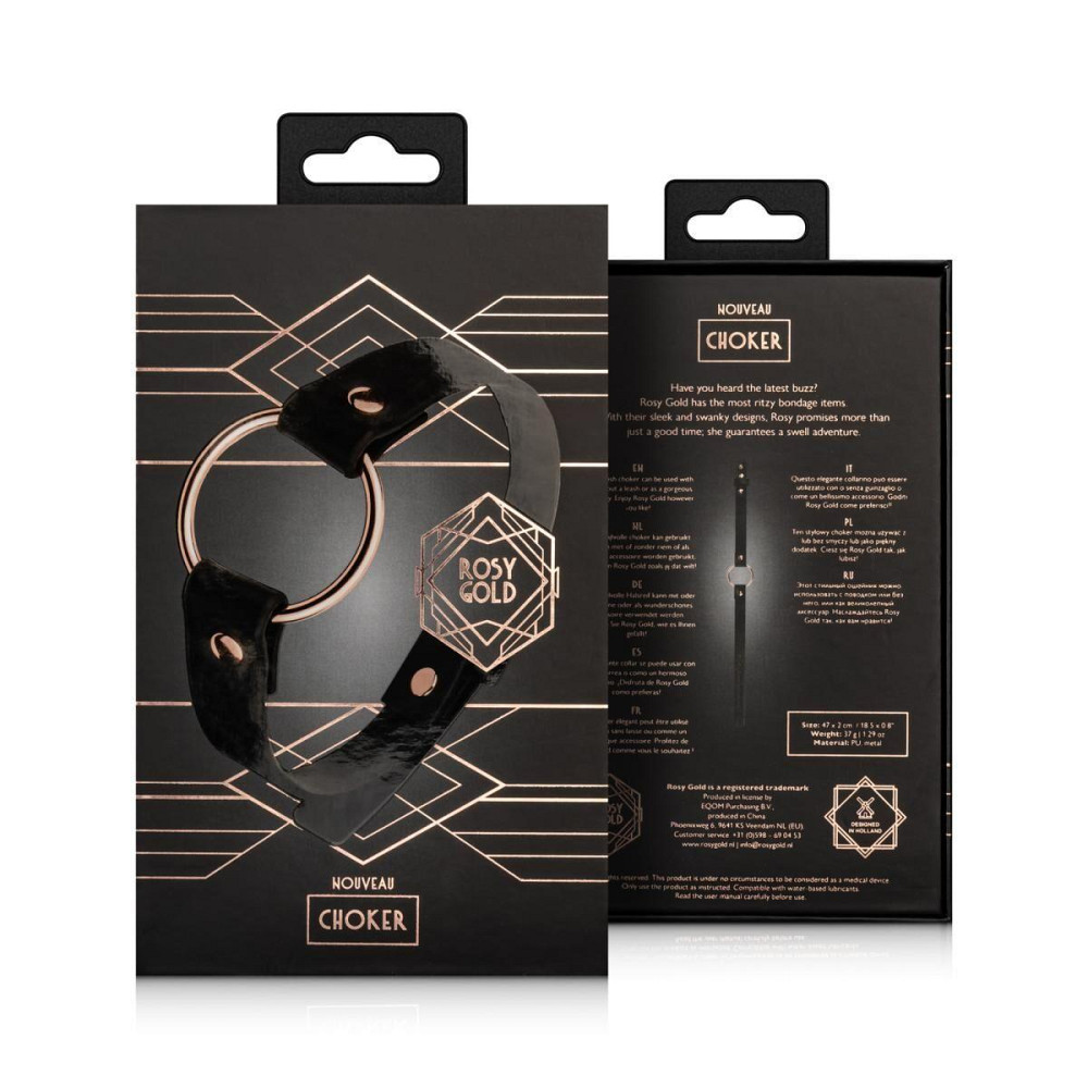 Чокер Rosy Gold - Choker - Black Sex Aura Киев - изображение 5