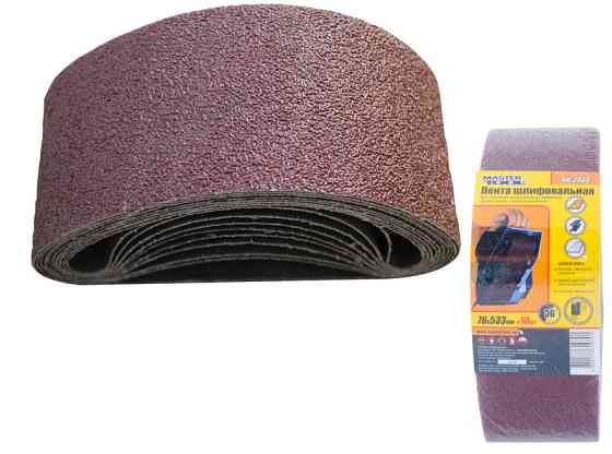 MASTERTOOL Стрічка шліфувальна MASTERTOOL зерно P36 76×533 мм 10 шт 08-2403 Киев