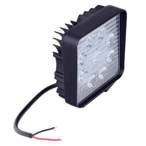 Рабочая фара WLP-27S1S5 с 9 светодиодами 3W, SPOT, 27W, 10-30V, 6000K (108x108x45 мм) Харьков