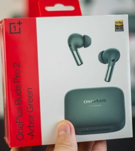 Навушники NEW TWS OnePlus Buds Pro 2 Arbor Green/Black Харків - фото 2
