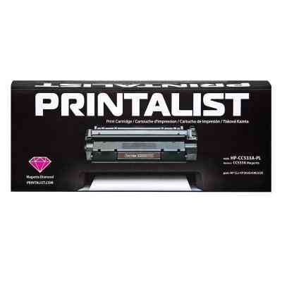 Картридж Printalist HP CLJ CP2025/CM2320, CC533A Magenta (HP-CC533A-PL) Винница