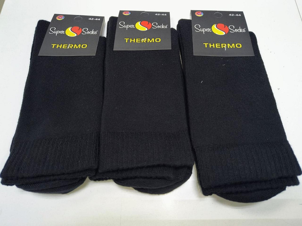 Шкарпетки чоловічі високі. Теплі з махрою всередині (3 шт.) SuperSocks art.030 42-44 Київ - фото 3