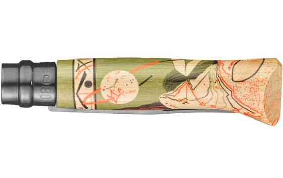 Лімітований Ніж складаний з коробкою Opinel No.8 (002603) Нержавіюча сталь Нововолинськ