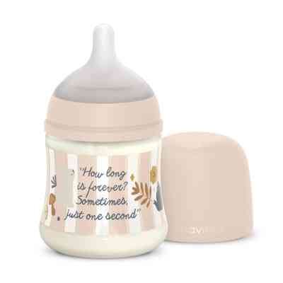 Пляшечка для годування Suavinex Wonderland 150 мл, фізіологічна, повільний потік, рожева (308744) Вінниця