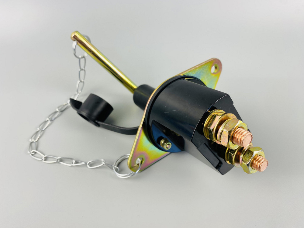 Вимикач маси універсальний, механічний 12/24 В (червона мідь) 150A Мукачево - фото 3