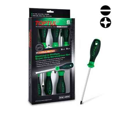 Набор отверток Toptul 6 шт. PRO-PLUS SERIES (GFE-0601) Винница