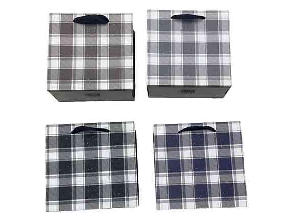 Пакет подарунковий XS 14.5*15*6см Checkered R94995-XS ТМ КИТАЙ Київ