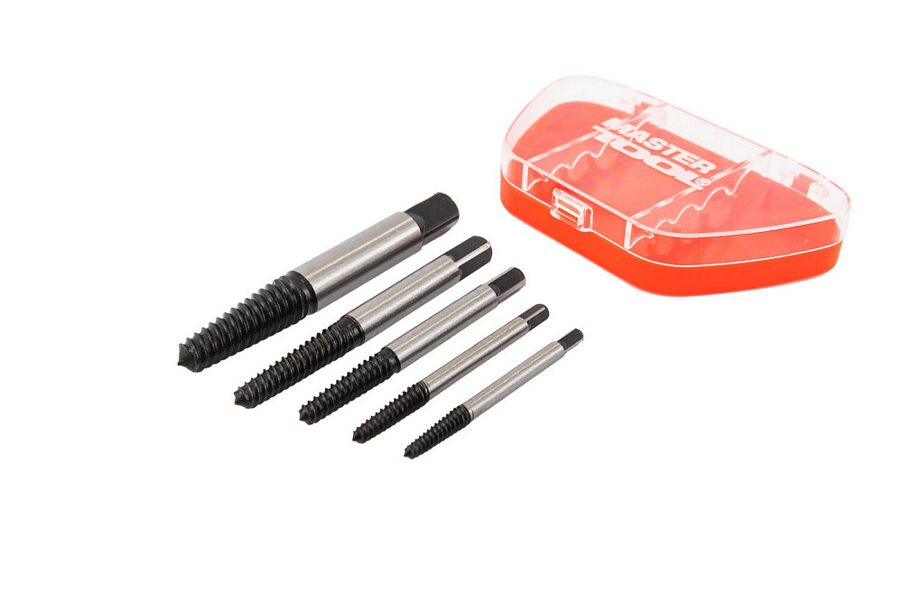 Екстрактори для викручування пошкоджених гвинтів MASTERTOOL М3-М18 набір 5 шт 14-1405 Коломыя - изображение 8
