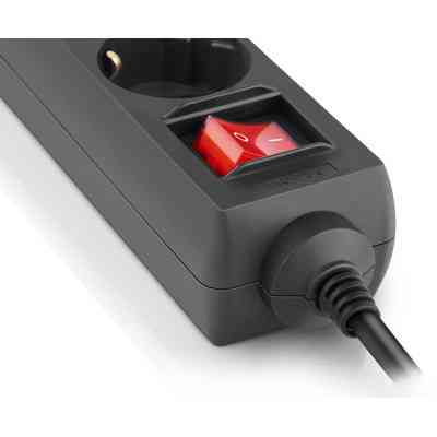 Сетевой фильтр питания REAL-EL RS-Protect M 3m, black (EL122300028) Винница